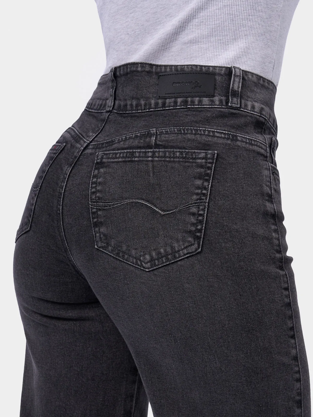 JEANS ALGODÓN WIDELEG MUJER BRONCO CAMERON - 5
