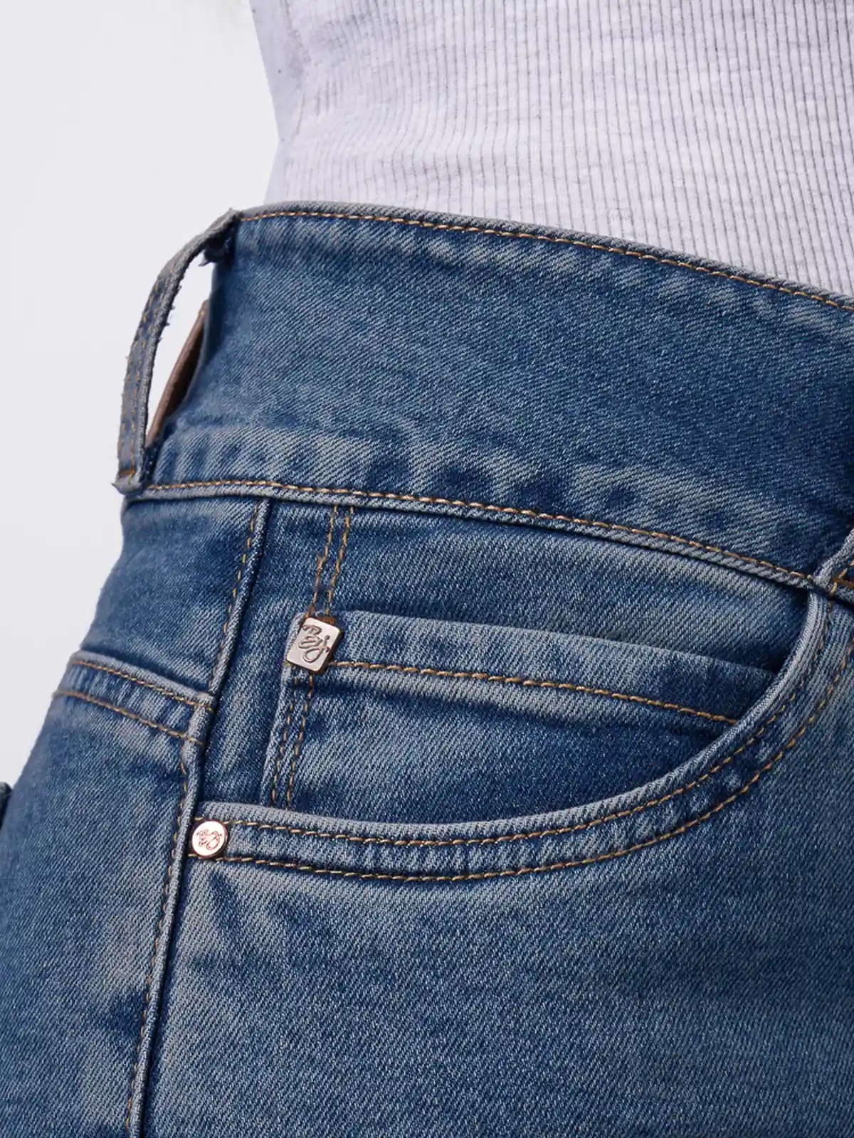 JEANS ALGODÓN WIDELEG MUJER BRONCO CAMERON - 4