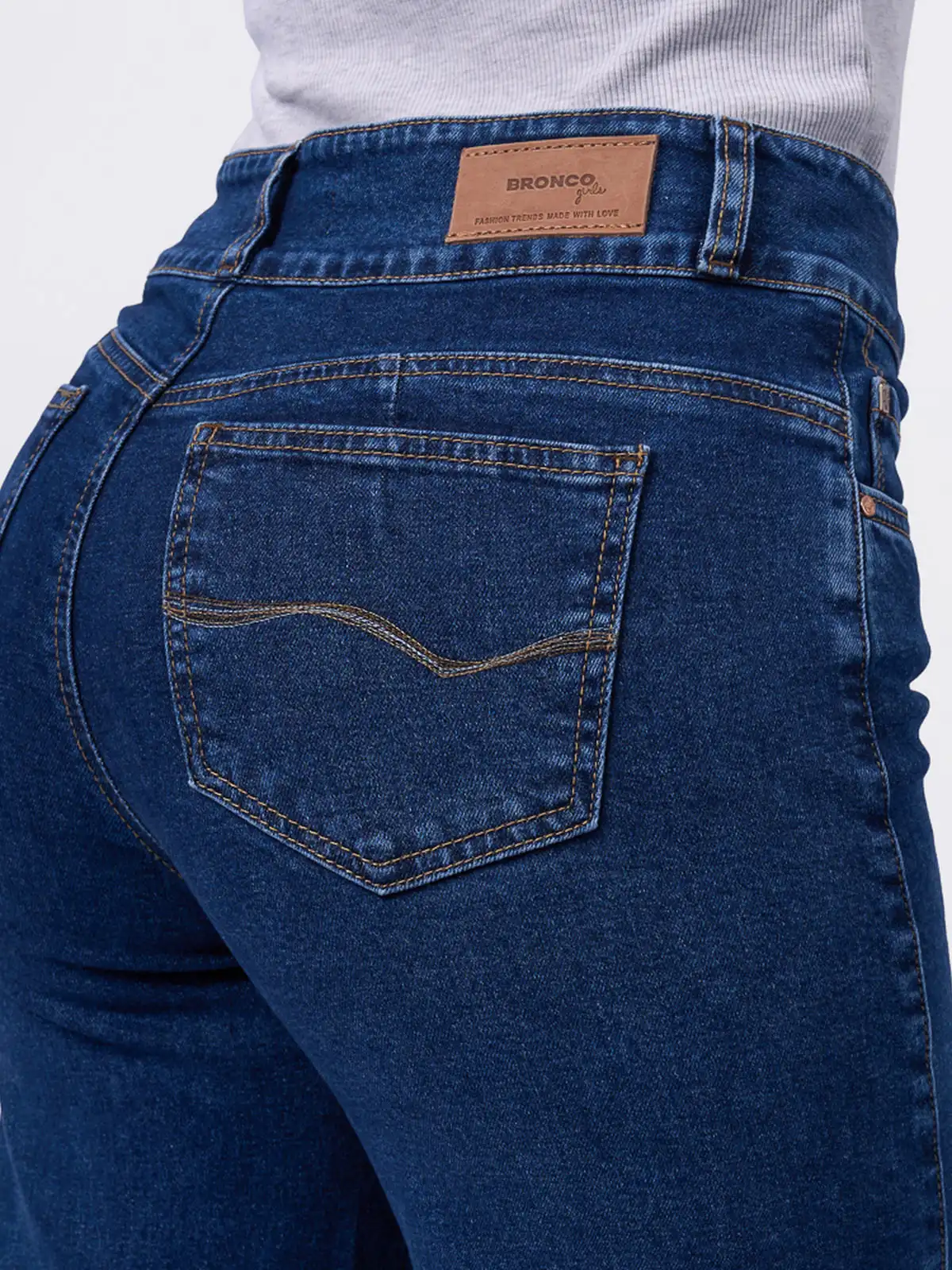 JEANS ALGODÓN WIDELEG MUJER BRONCO CAMERON - 5