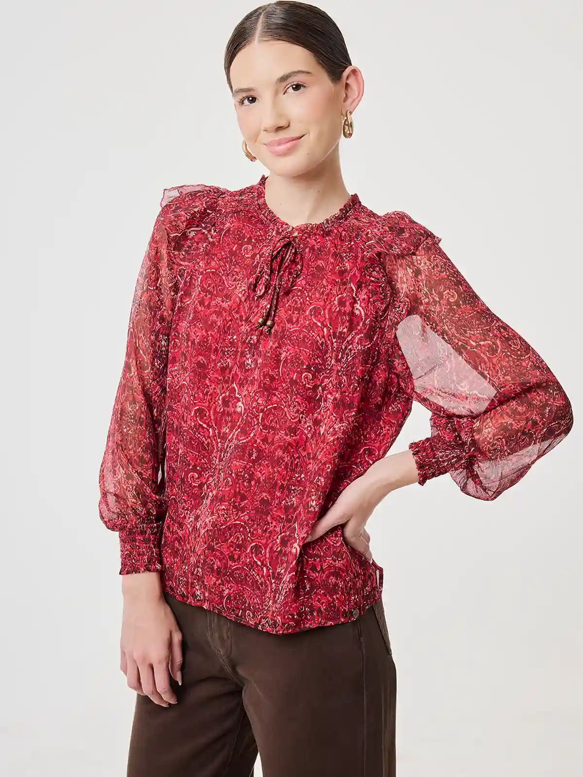 BLUSA MANGA LARGA MUJER PEPE JEANS - 3
