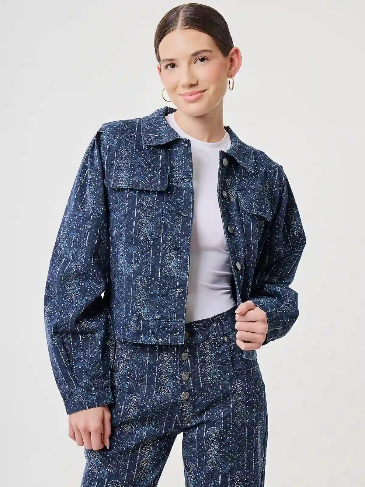 CASACA MUJER PEPE JEANS CORTA - 1