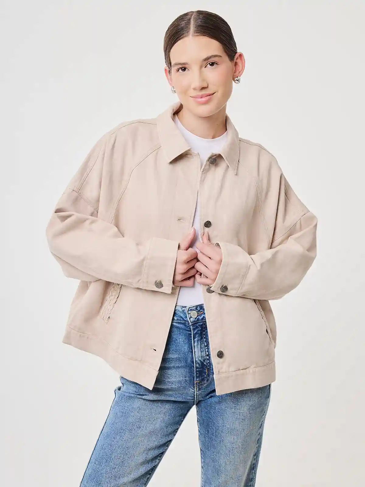 CASACA MUJER PEPE JEANS CORTA - 1