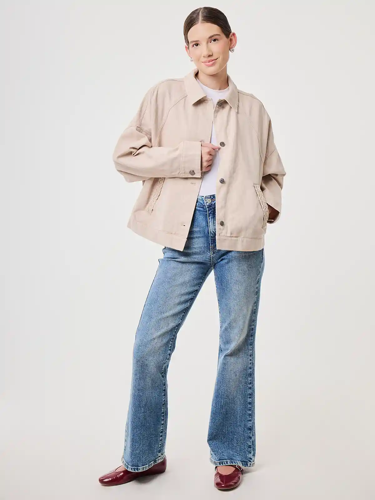 CASACA MUJER PEPE JEANS CORTA - 5