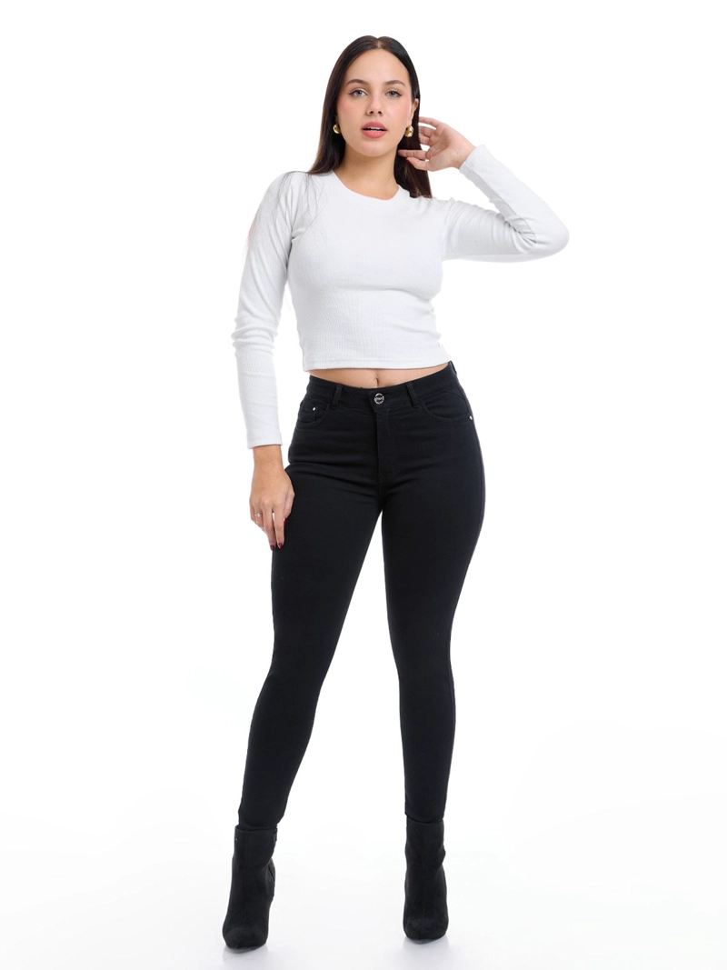 JEANS ALGODÓN SKINNY MUJER METAL JEANS GALA - 1