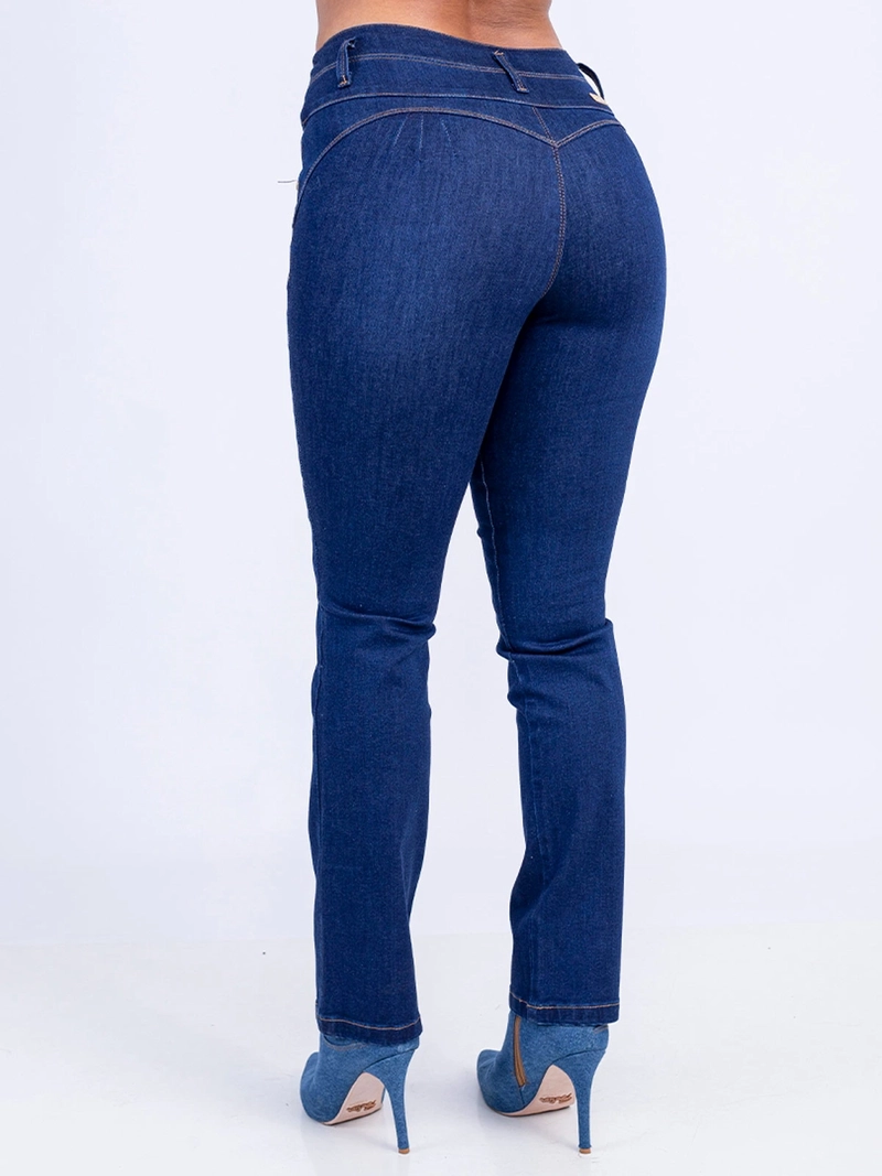 JEANS ALGODÓN RECTO MUJER SODA BLUES VIRGINIA - 4