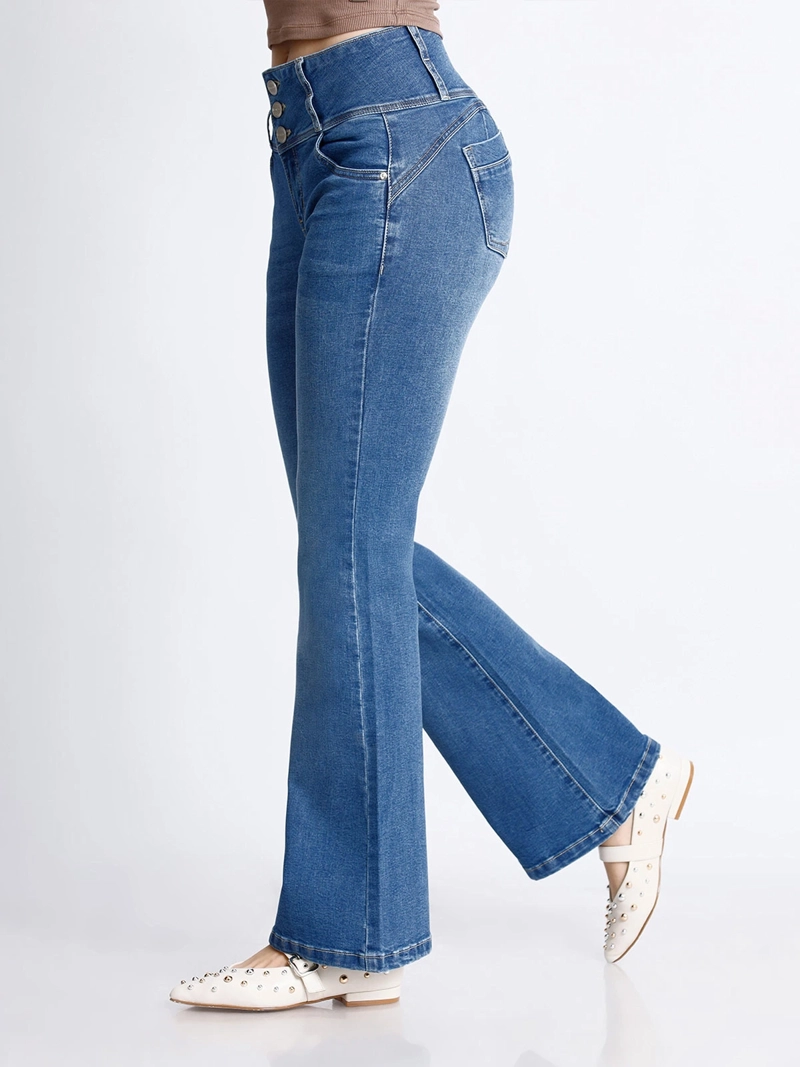JEAN FLARE MUJER KANSAS KAROLINA - 2