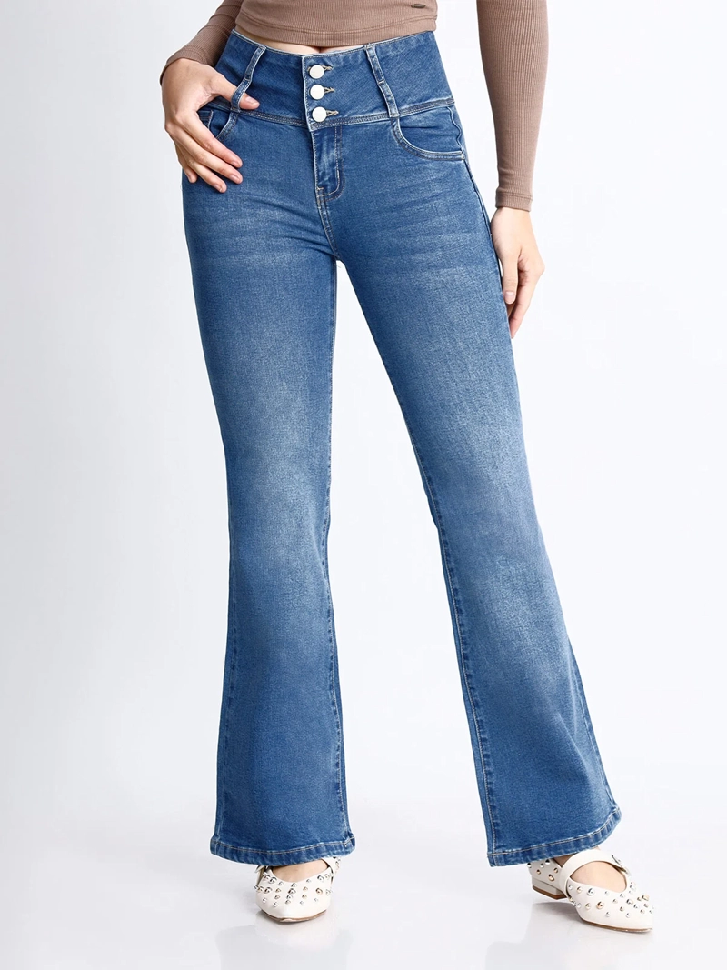 JEAN FLARE MUJER KANSAS KAROLINA - 1