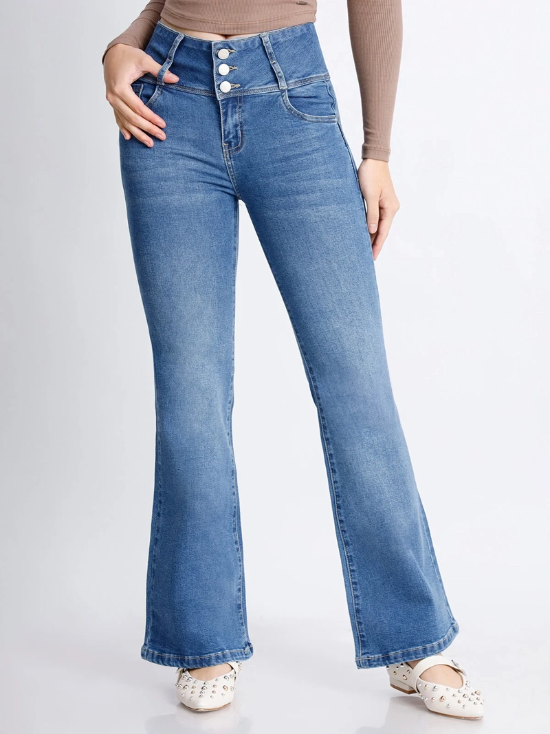 JEAN FLARE MUJER KANSAS KAROLINA - 1