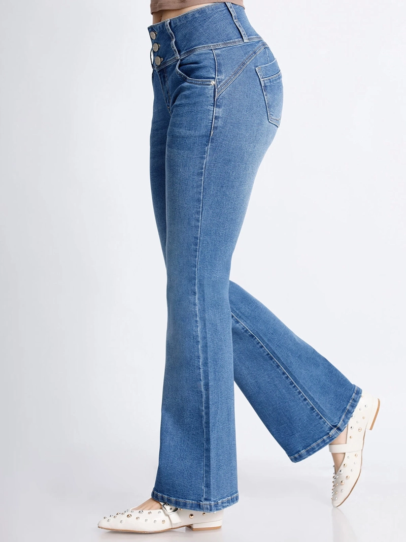 JEAN FLARE MUJER KANSAS KAROLINA - 2