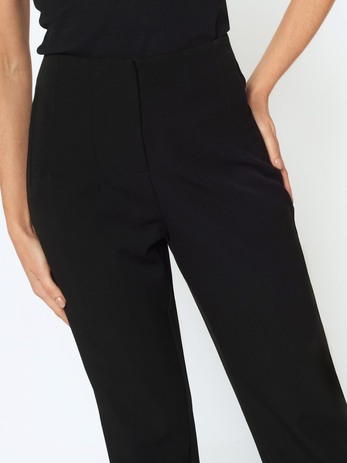 PANTALÓN RECTO MUJER MENTHA Y CHOCOLATE BERBERLY - 4