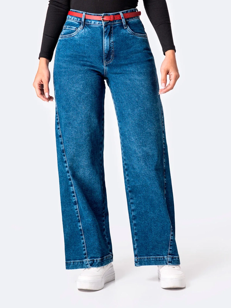 JEANS WIDELEG MUJER PIONIER MICCAH - 2