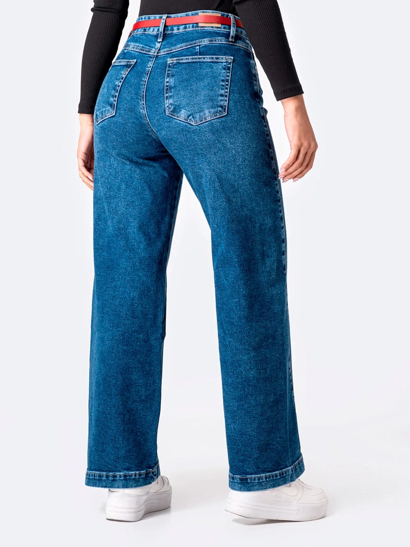 JEANS WIDELEG MUJER PIONIER MICCAH - 3
