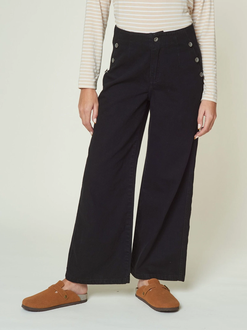 JEAN WIDE LEG OLAYA BTTEXJN003 - 1