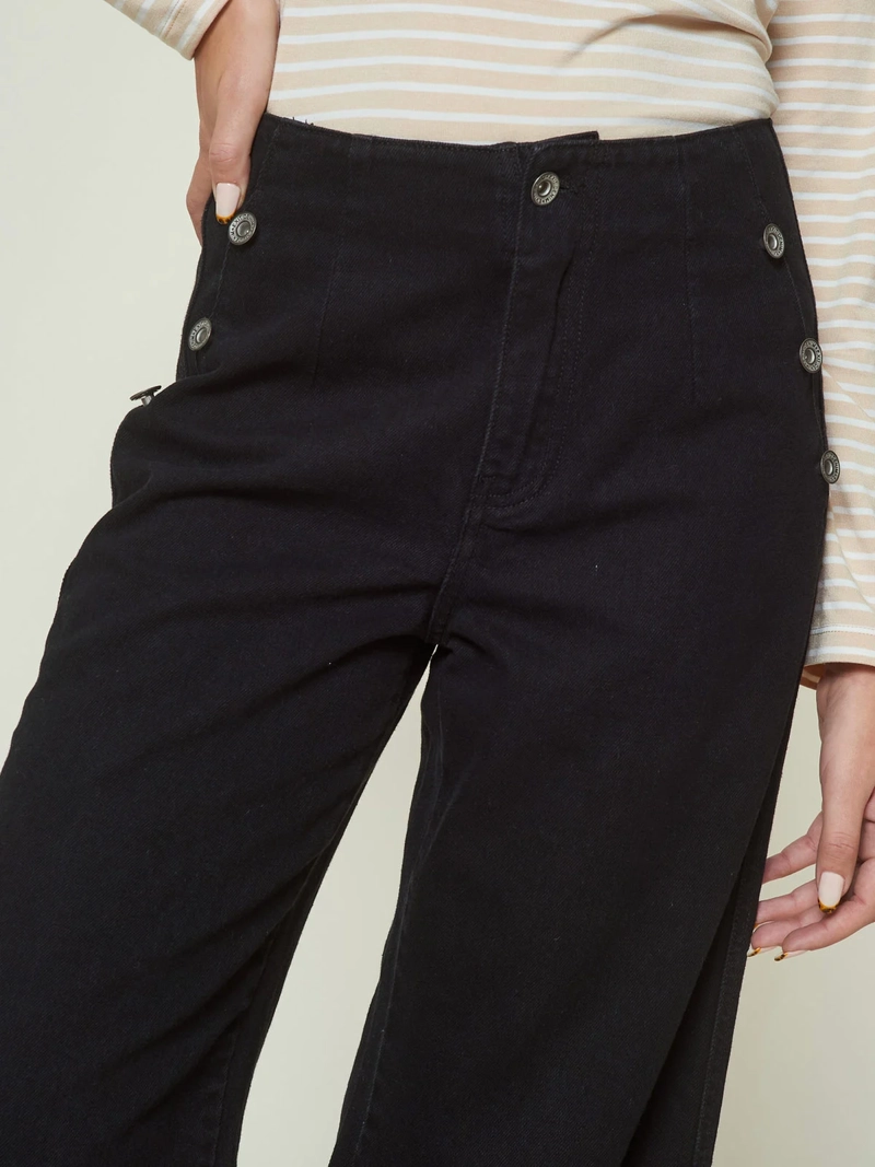 JEAN WIDE LEG OLAYA BTTEXJN003 - 4