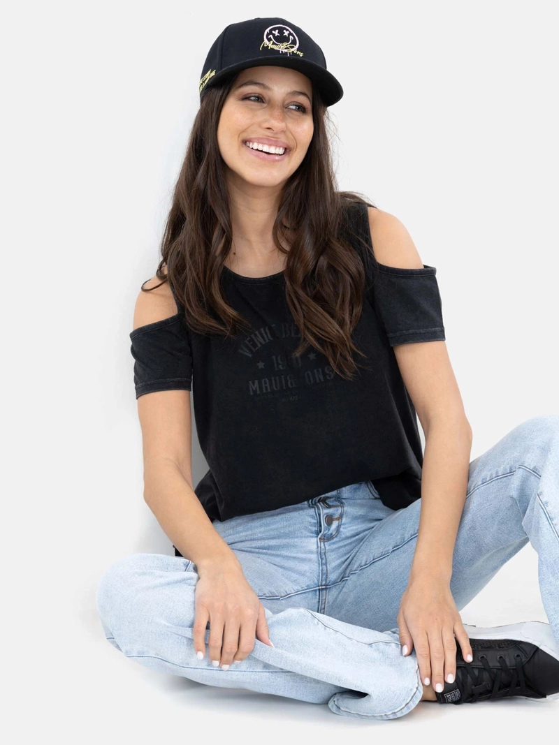 PANTALÓN FLARE ALGODÓN MUJER MAUI AND SONS - 1