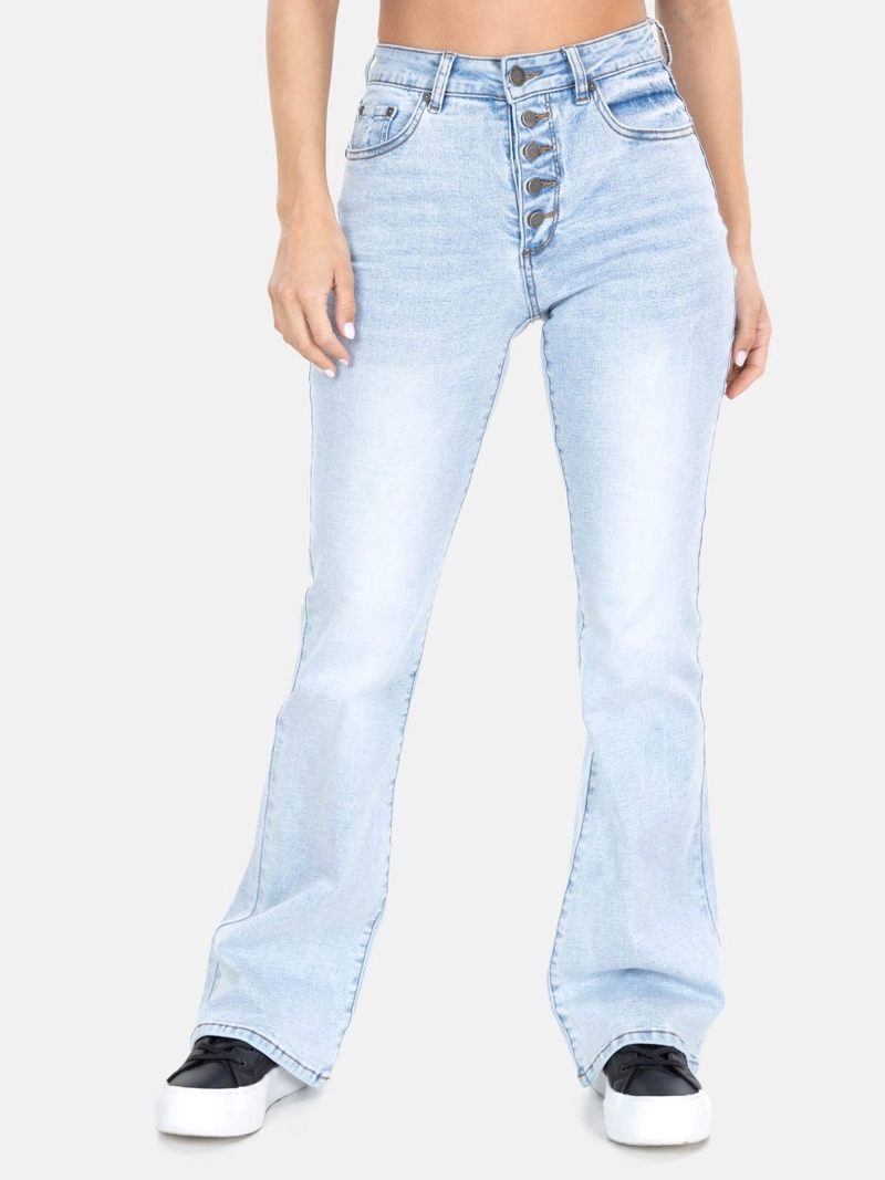 PANTALÓN FLARE ALGODÓN MUJER MAUI AND SONS - 2