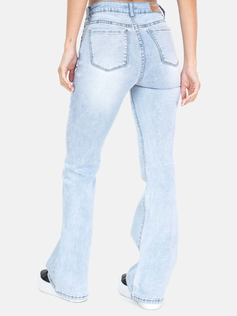 PANTALÓN FLARE ALGODÓN MUJER MAUI AND SONS - 3