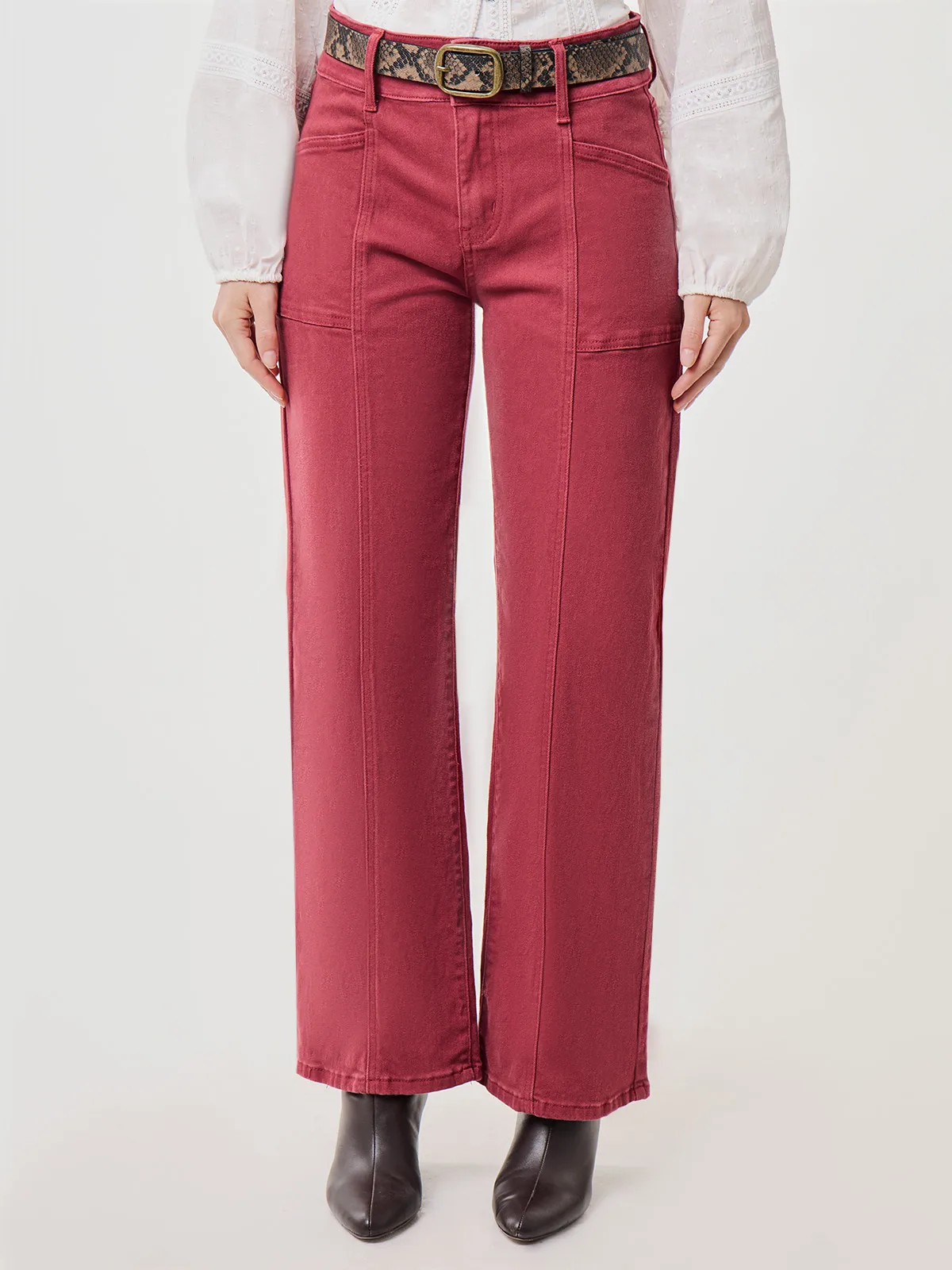 PANTALÓN REGULAR MUJER TATIENNE EMERALD - 1