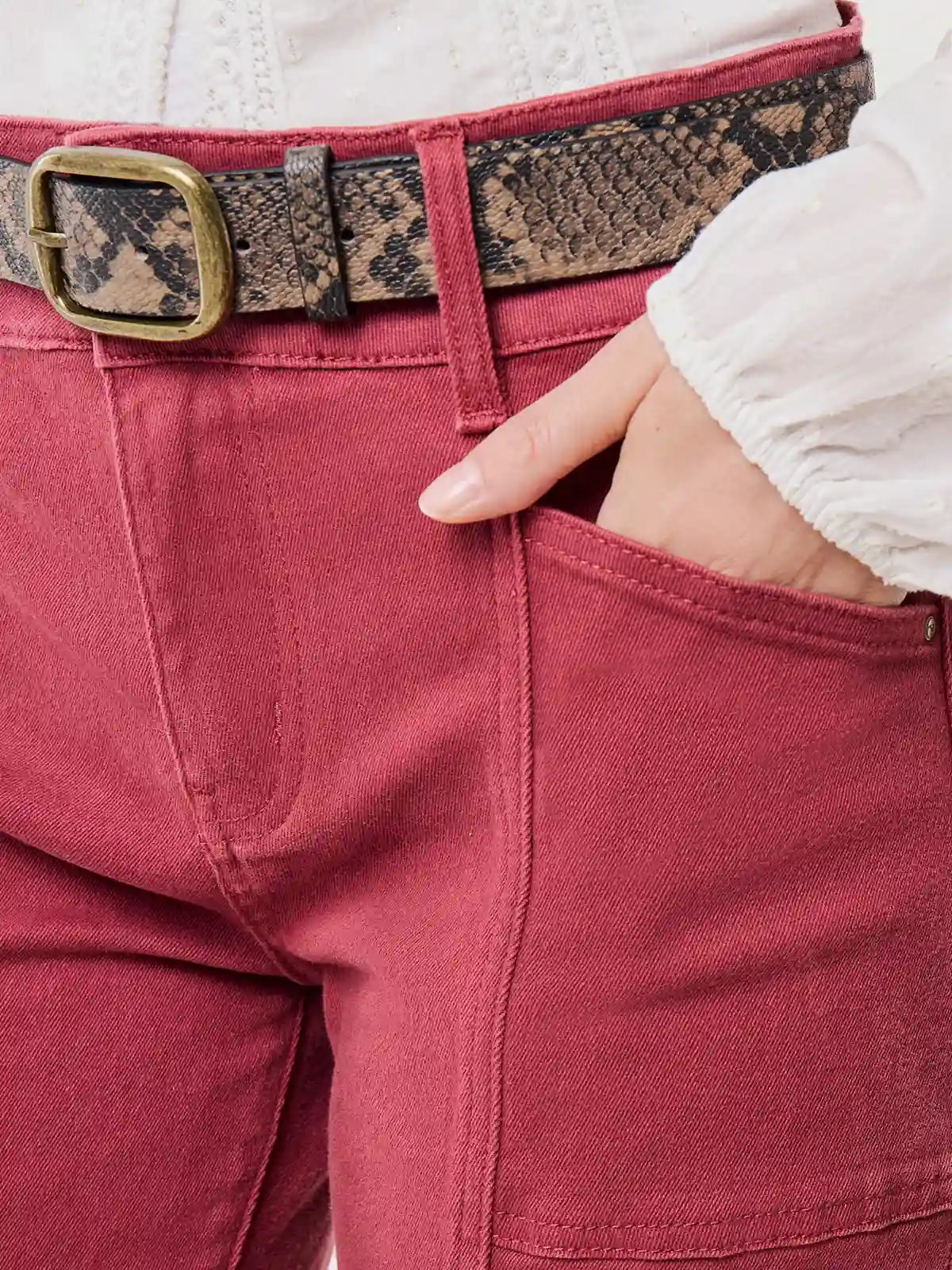 PANTALÓN REGULAR MUJER TATIENNE EMERALD - 4