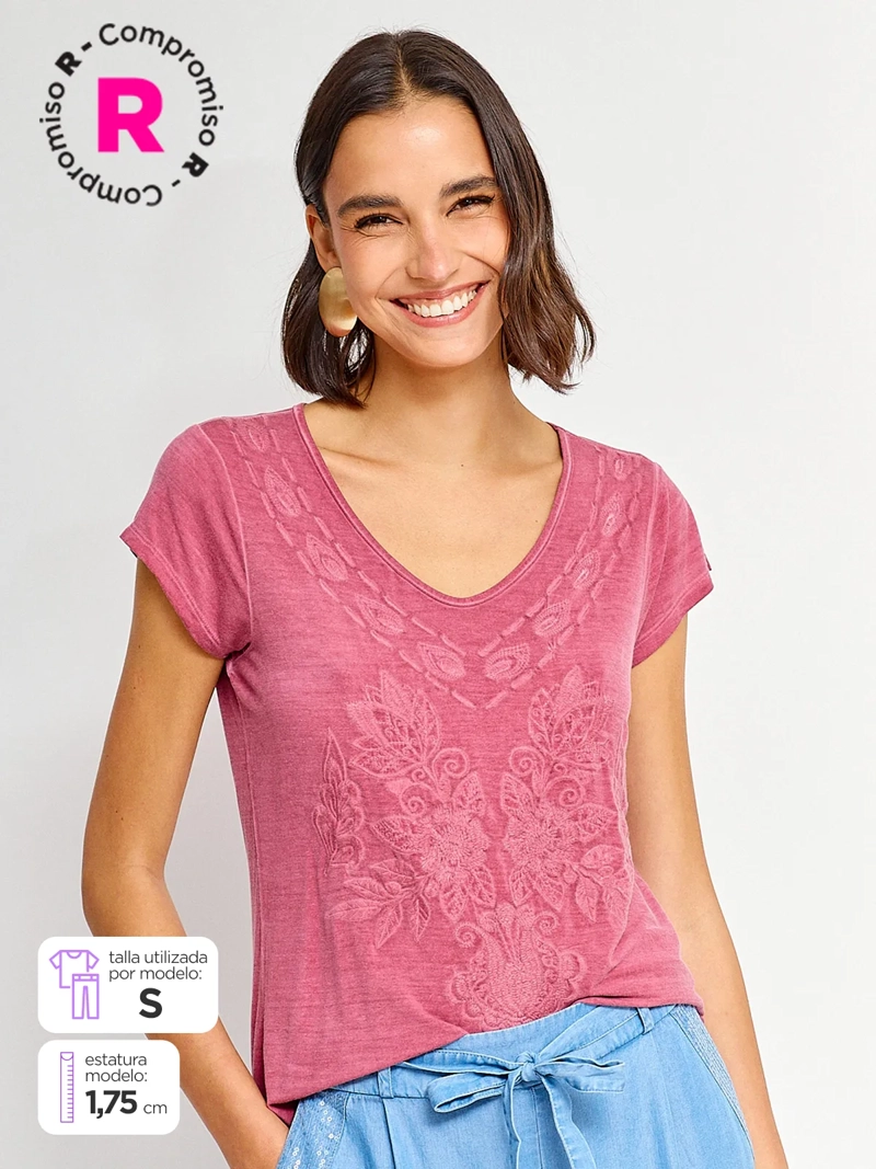POLO MANGA CORTA MUJER TATIENNE DIURNA - 1