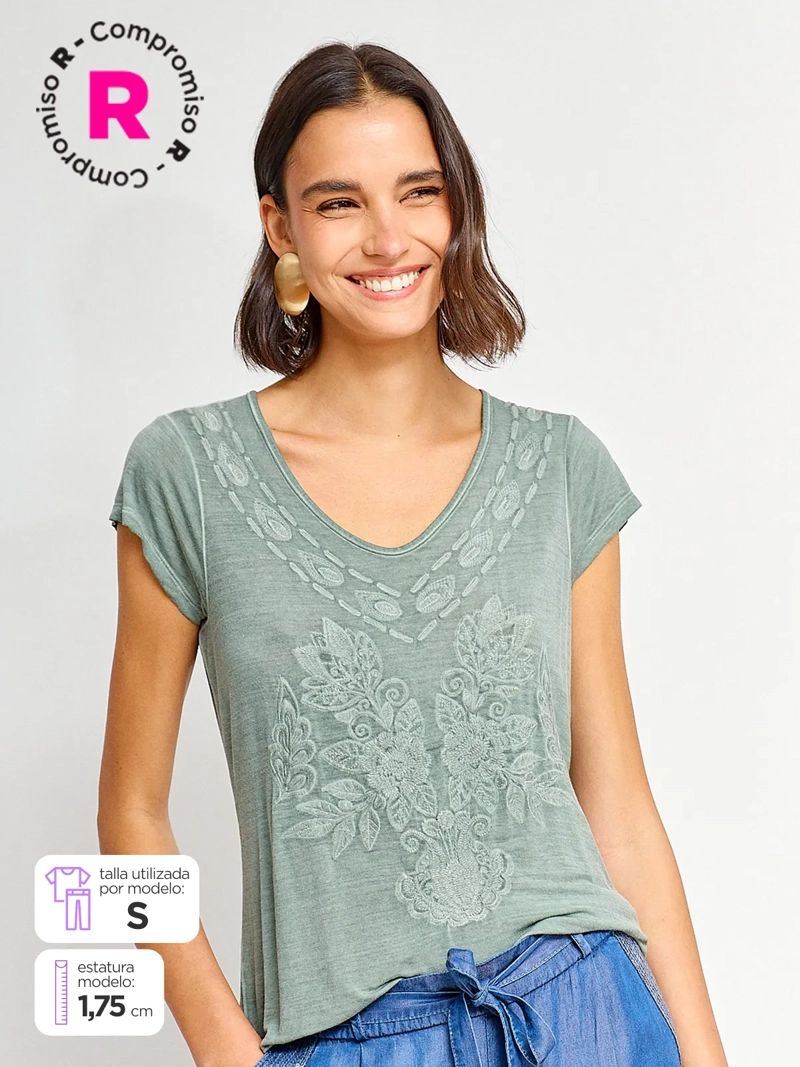 POLO MANGA CORTA MUJER TATIENNE DIURNA - 1