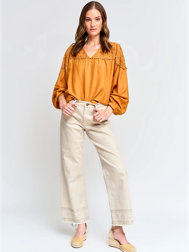 BLUSA MANGA LARGA MUJER TATIENNE DONNA - 4