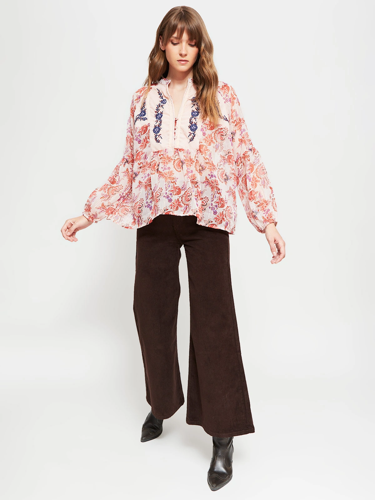 BLUSA MANGA LARGA MUJER TATIENNE DLORES - 4