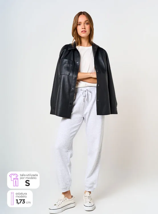 PANTALÓN MUJER INDEX BUZO - 1