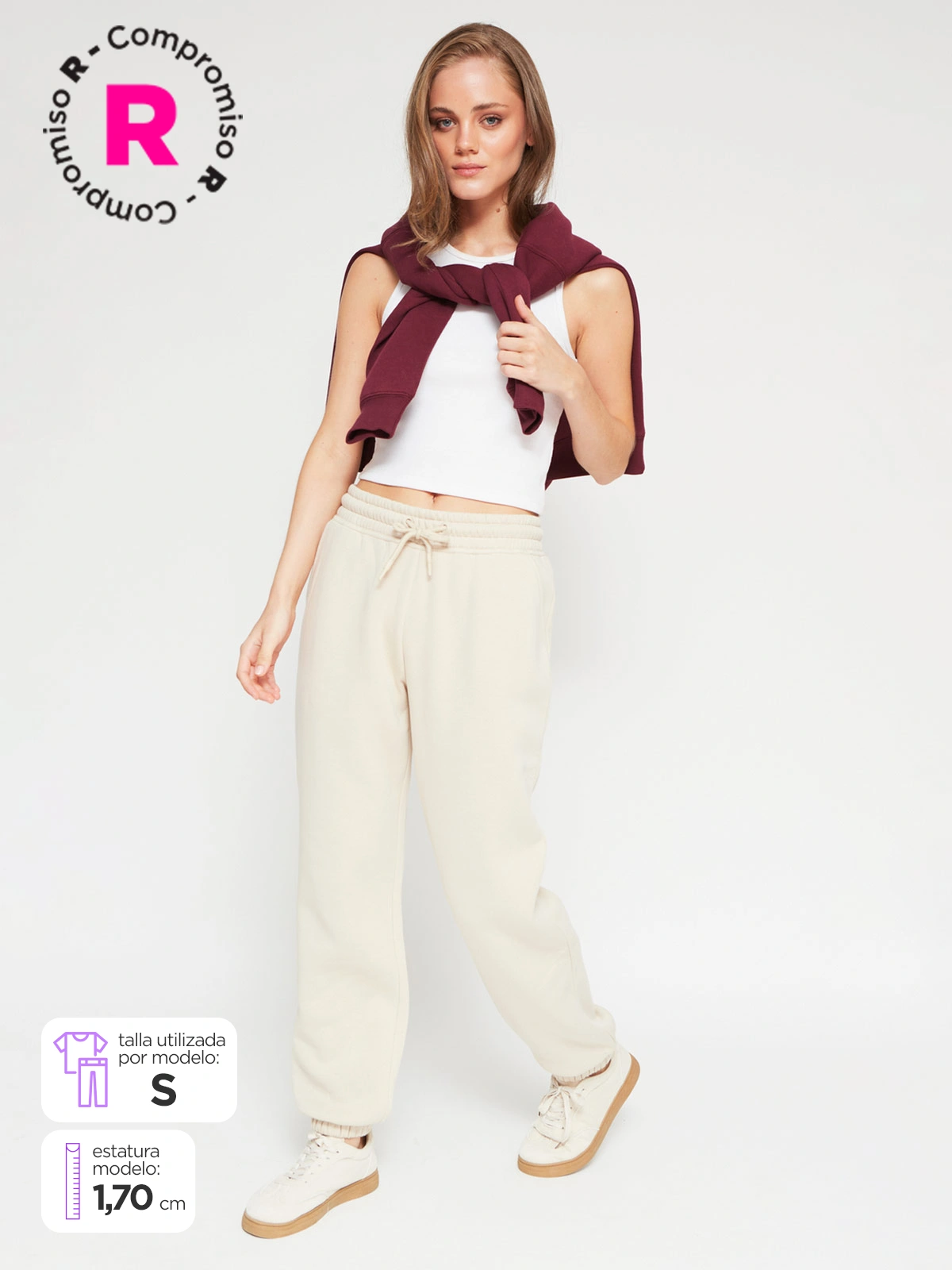 PANTALÓN DE BUZO MUJER INDEX - 1