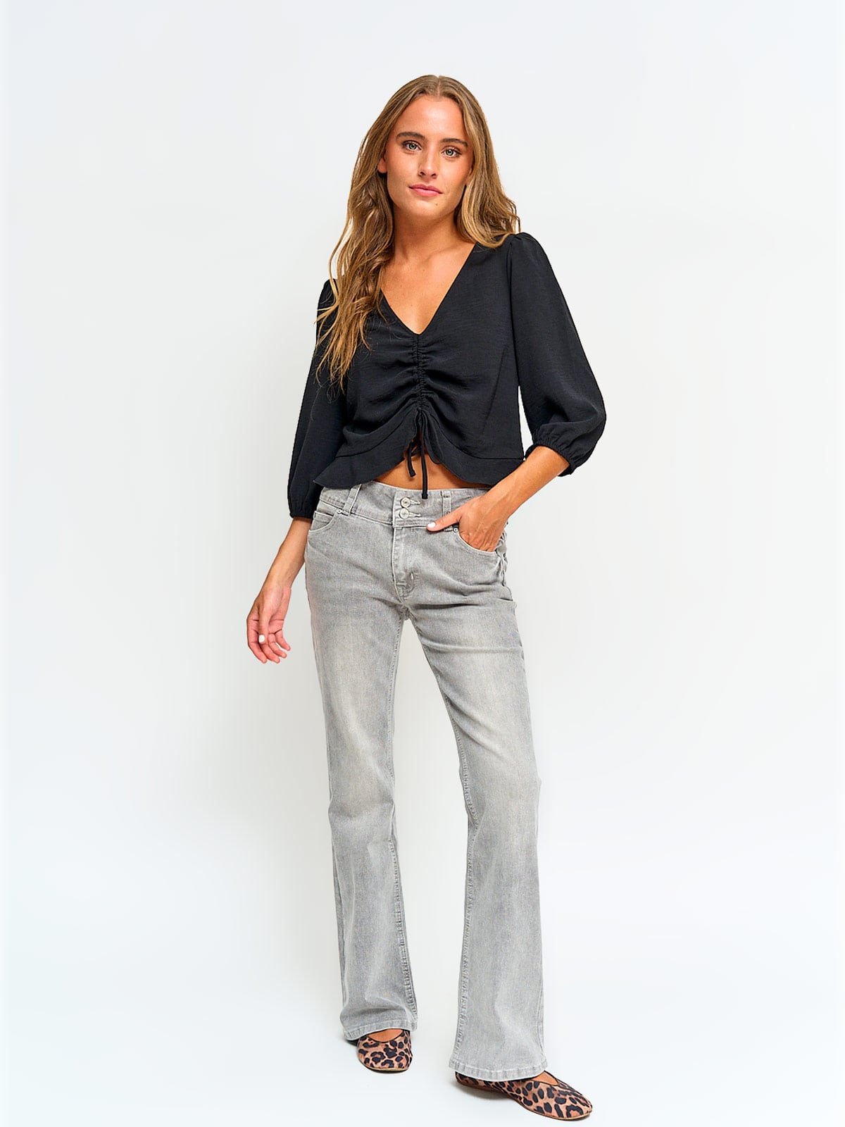BLUSA MANGA LARGA MUJER INDEX CLARA - 4