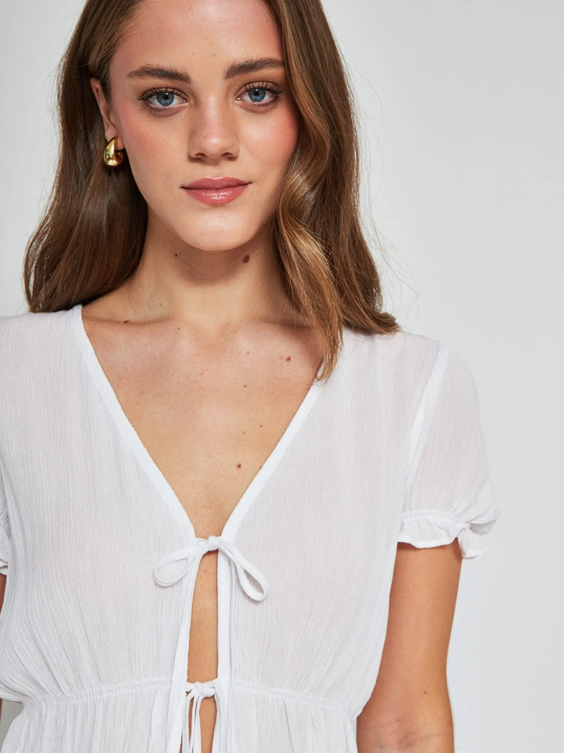 BLUSA MANGA CORTA MUJER INDEX BARMIN - 3