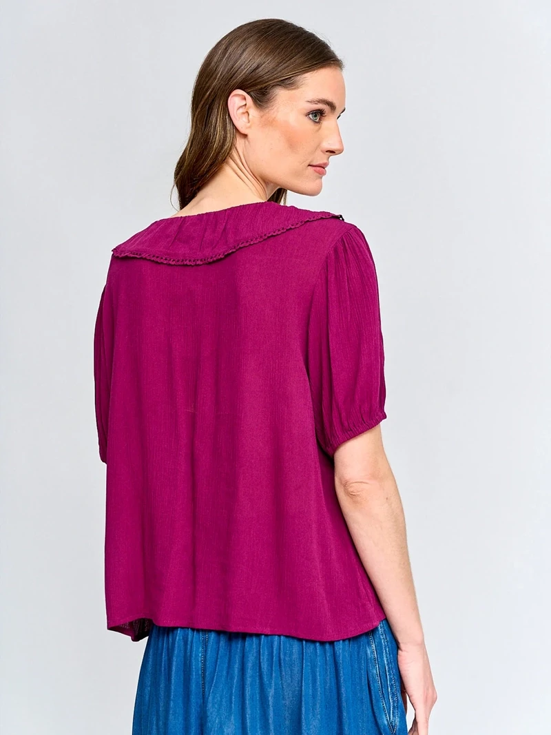 BLUSA MANGA CORTA MUJER TATIENNE CLOTILDE - 2