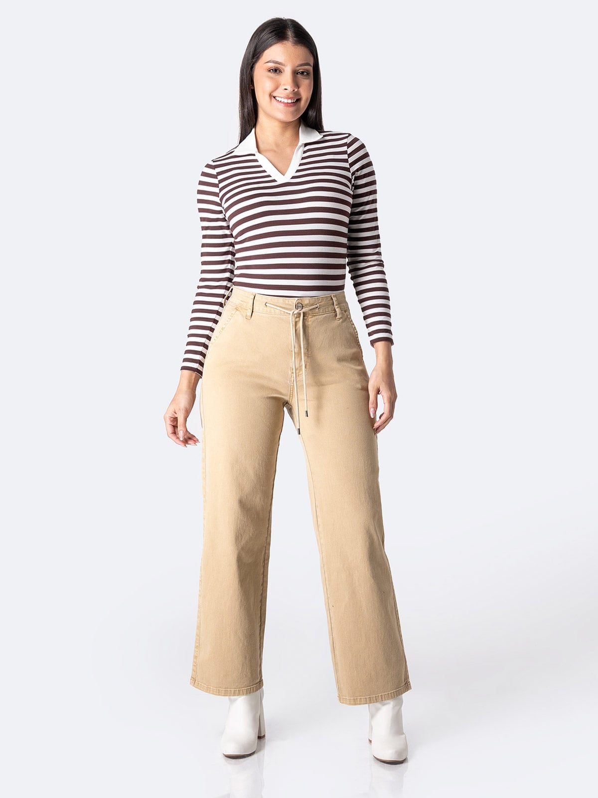 PANTALÓN STRAIGHT MUJER PIONIER DEYSA - 1