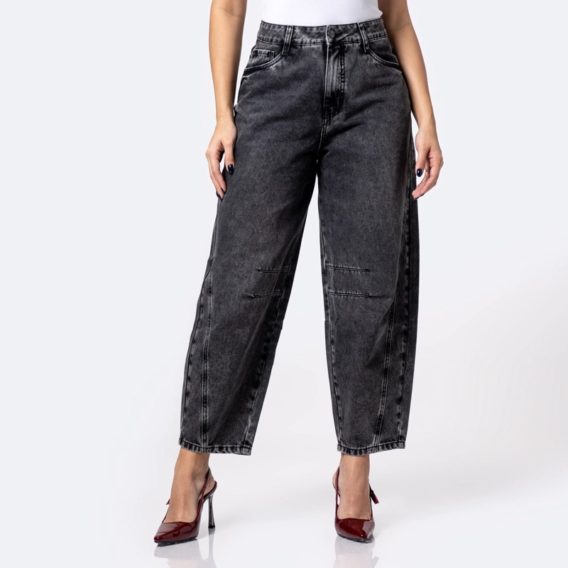JEANS BARREL MUJER PIONIER KYNELA - 1