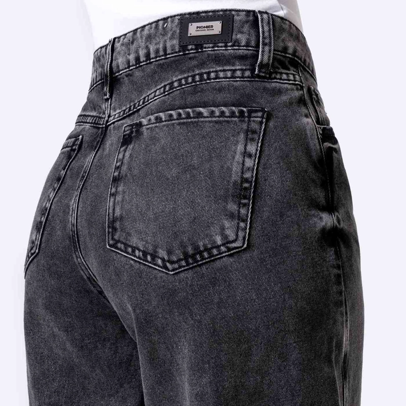 JEANS BARREL MUJER PIONIER KYNELA - 4