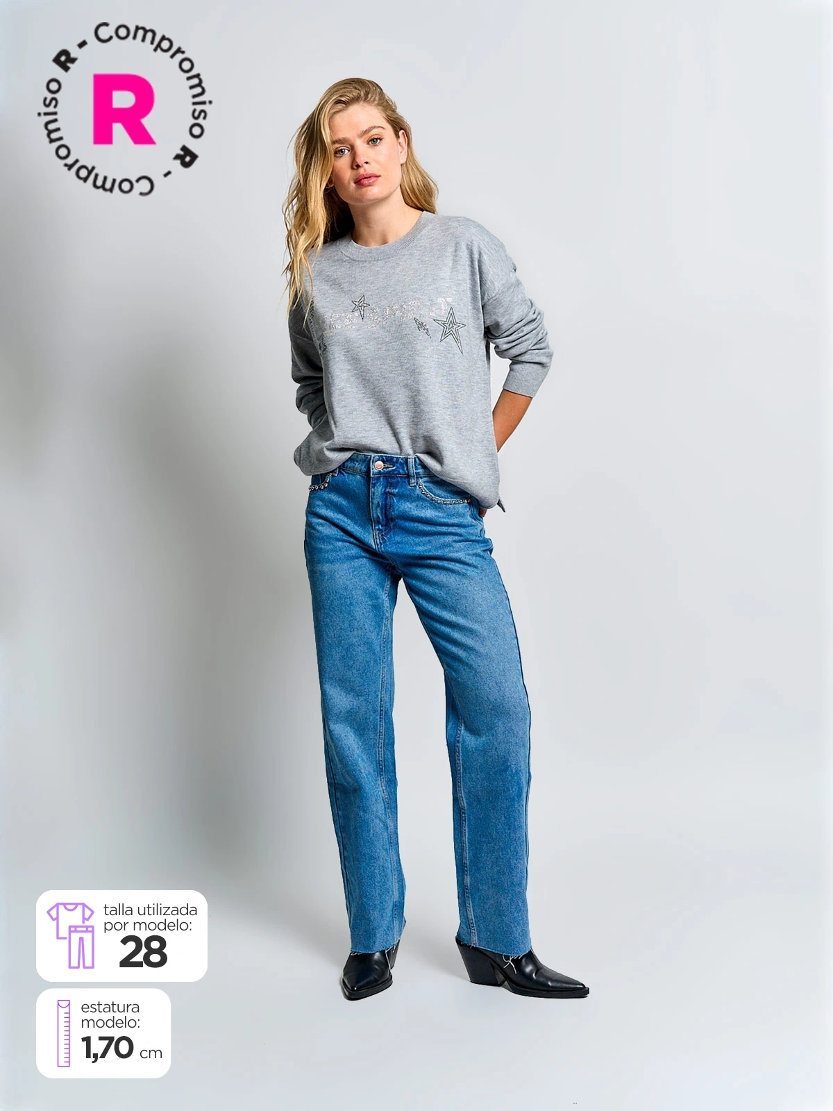 JEANS REGULAR MUJER BARBADOS DANAE - 1