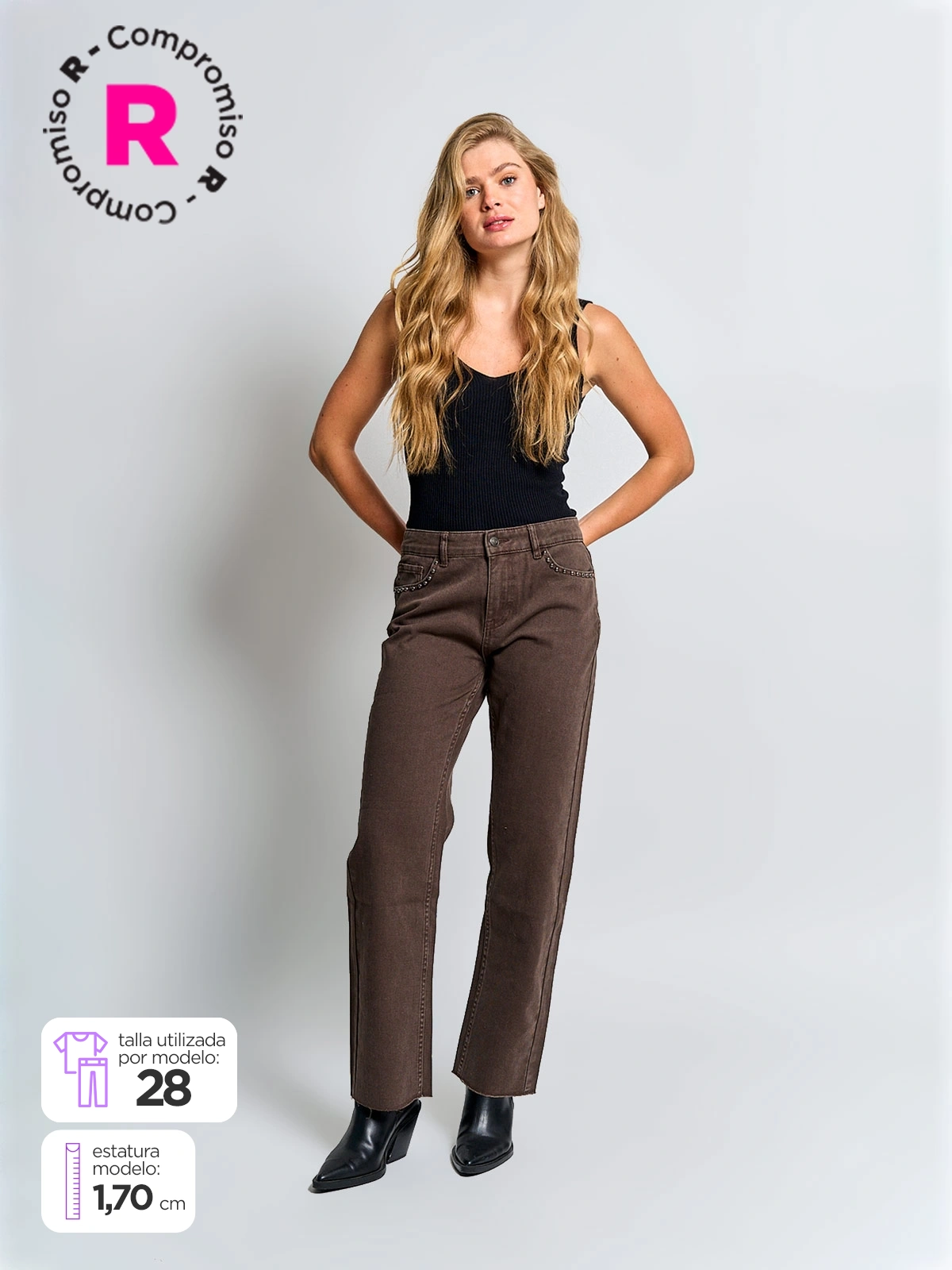 JEANS REGULAR MUJER BARBADOS DANAE - 1