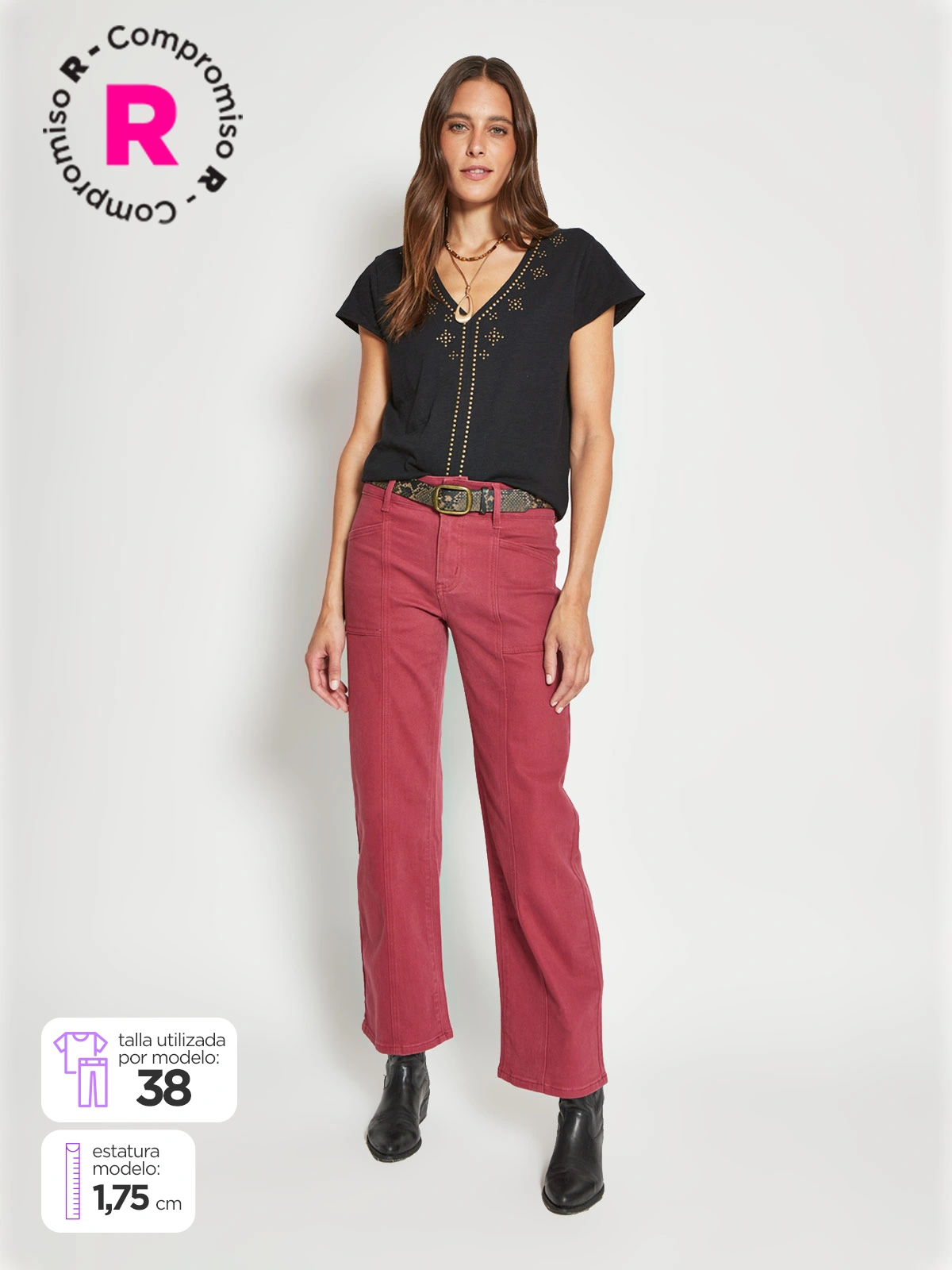 BLUSA MANGA LARGA MUJER TATIENNE BAHIA - 1