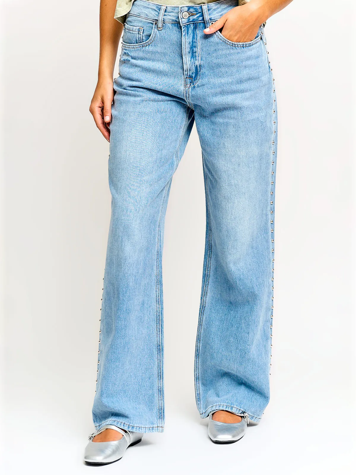 JEANS MUJER AERO TACHAS - 2