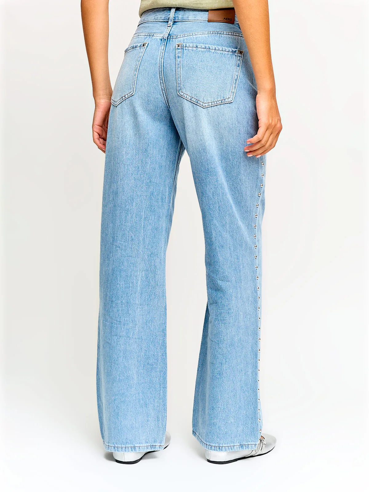 JEANS MUJER AERO TACHAS - 3
