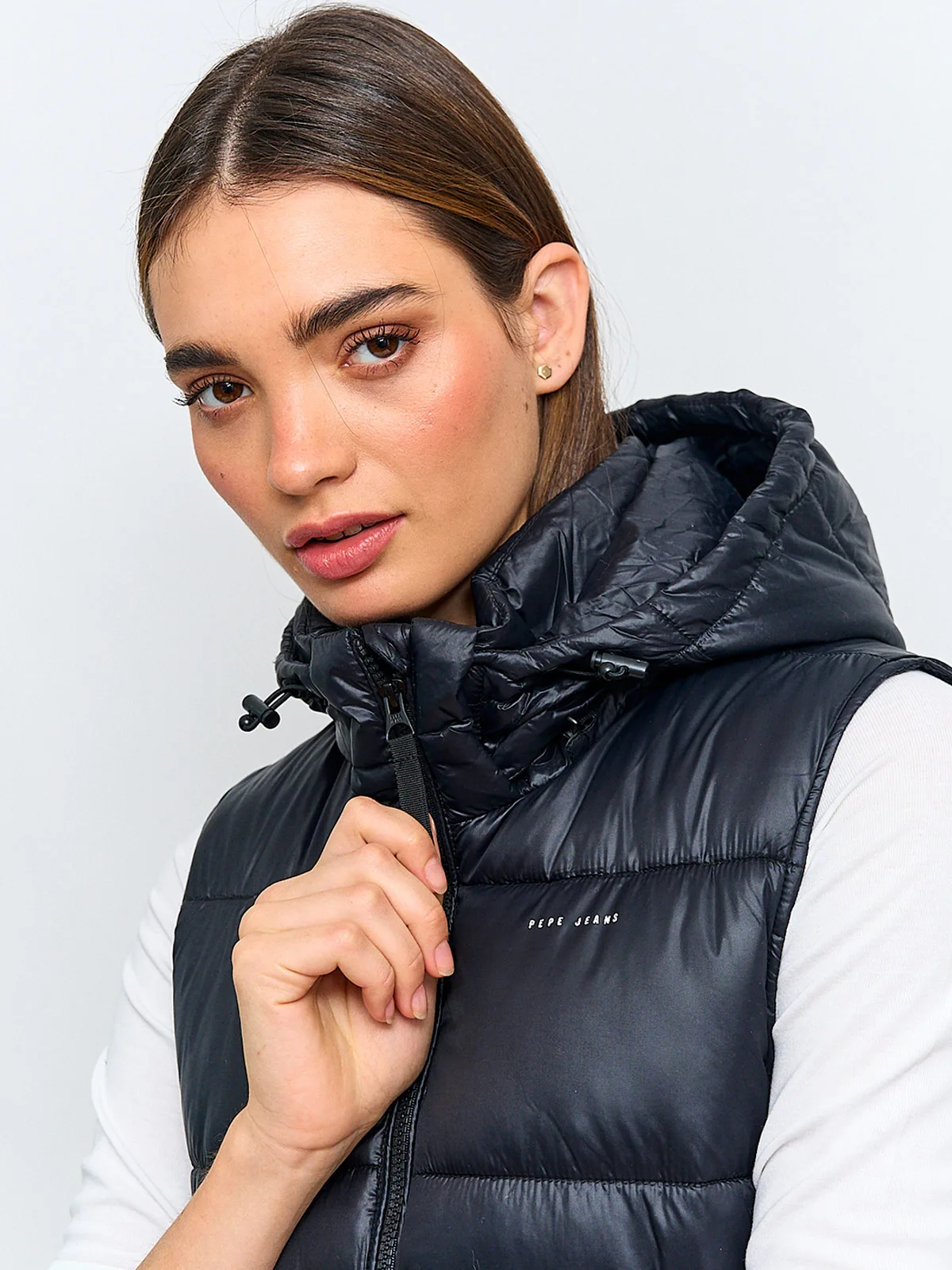 CHALECO MUJER PEPE JEANS CORTA - 3