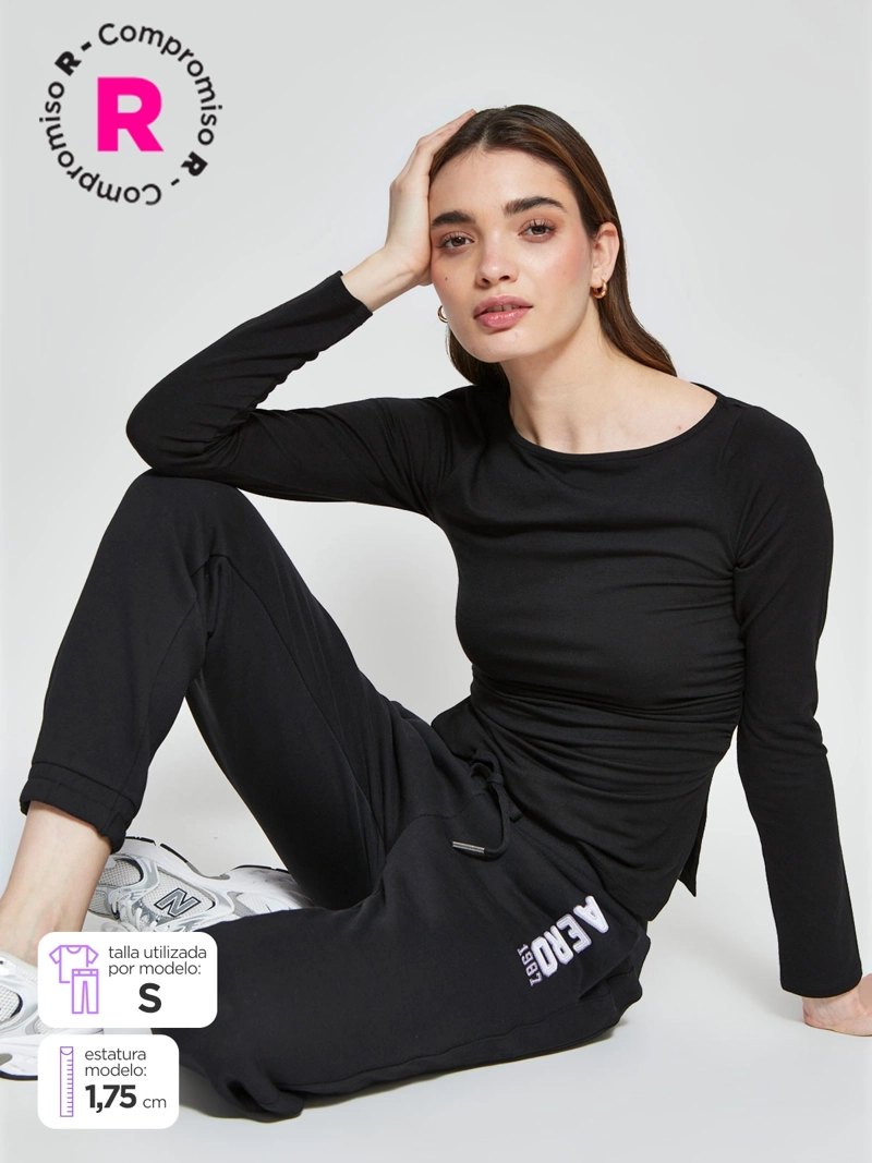 PANTALÓN DE BUZO MUJER AERO MEL - 1