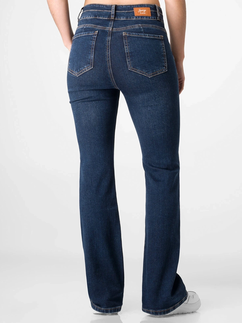 JEANS ALGODÓN FLARE MUJER SQUEEZE AMALEA - 3