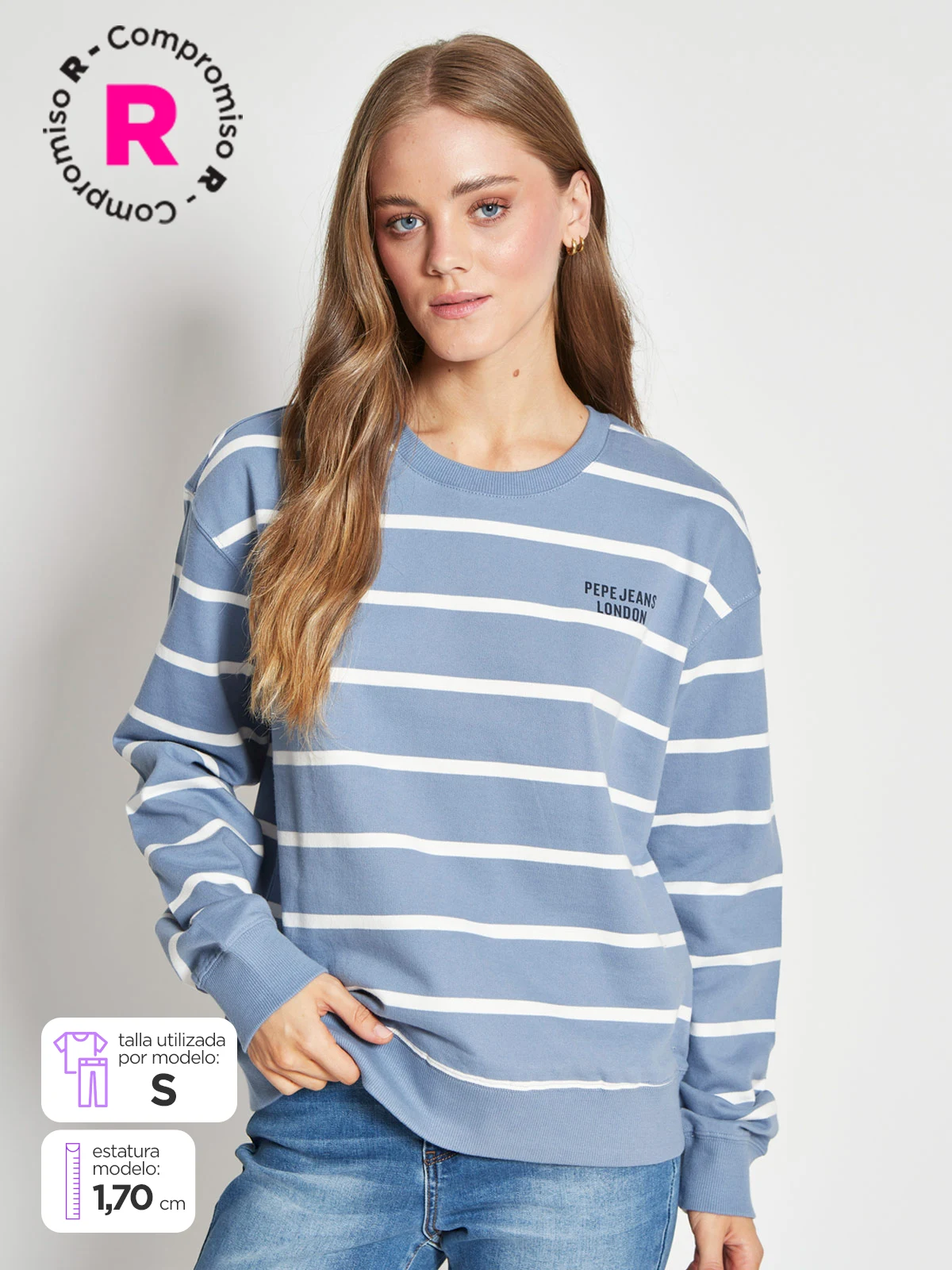 POLERA MANGA LARGA MUJER PEPE JEANS BIRIDIANA - 1