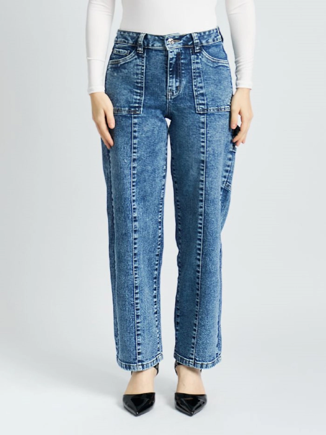 JEAN REGULAR MUJER PARADA 111 AZUL ADARA - 1