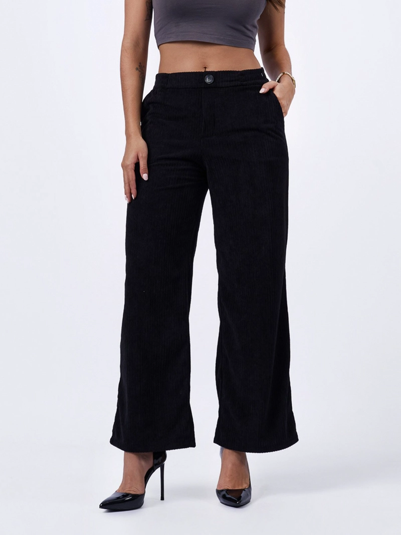 PANTALÓN ALGODÓN PALAZZO MUJER MACHINE PAULETTE - 2