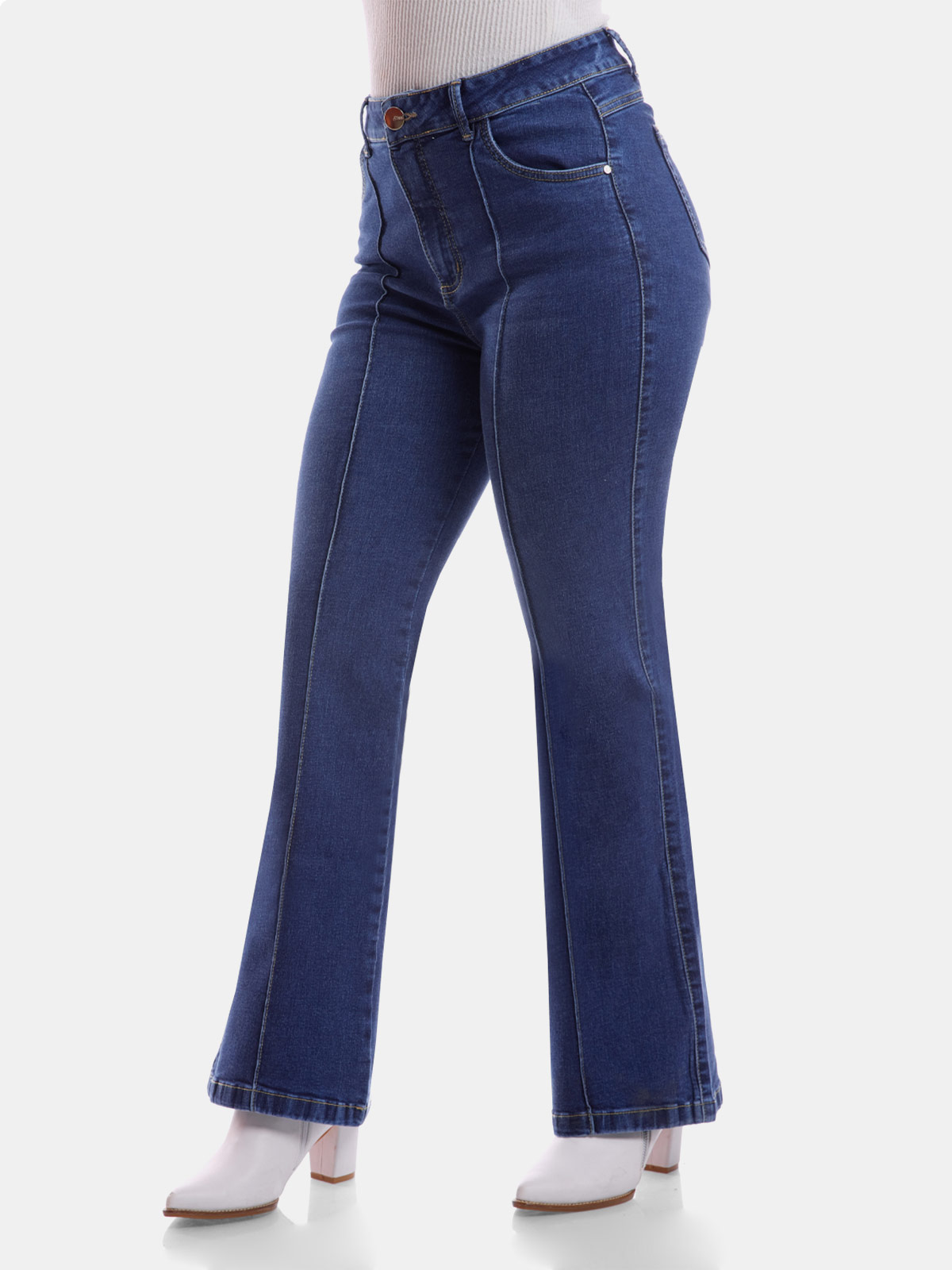 JEANS ALGODÓN FLARE METAL JEANS LAILA II - 4