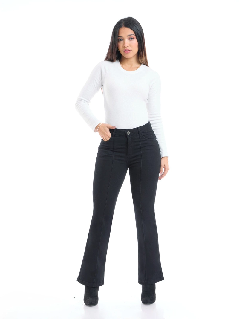 JEANS ALGODÓN FLARE METAL JEANS LAILA II - 1