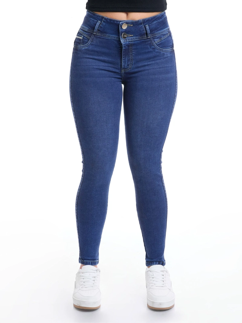 JEANS ALGODÓN SKINNY MUJER METAL JEANS GRETA - 2