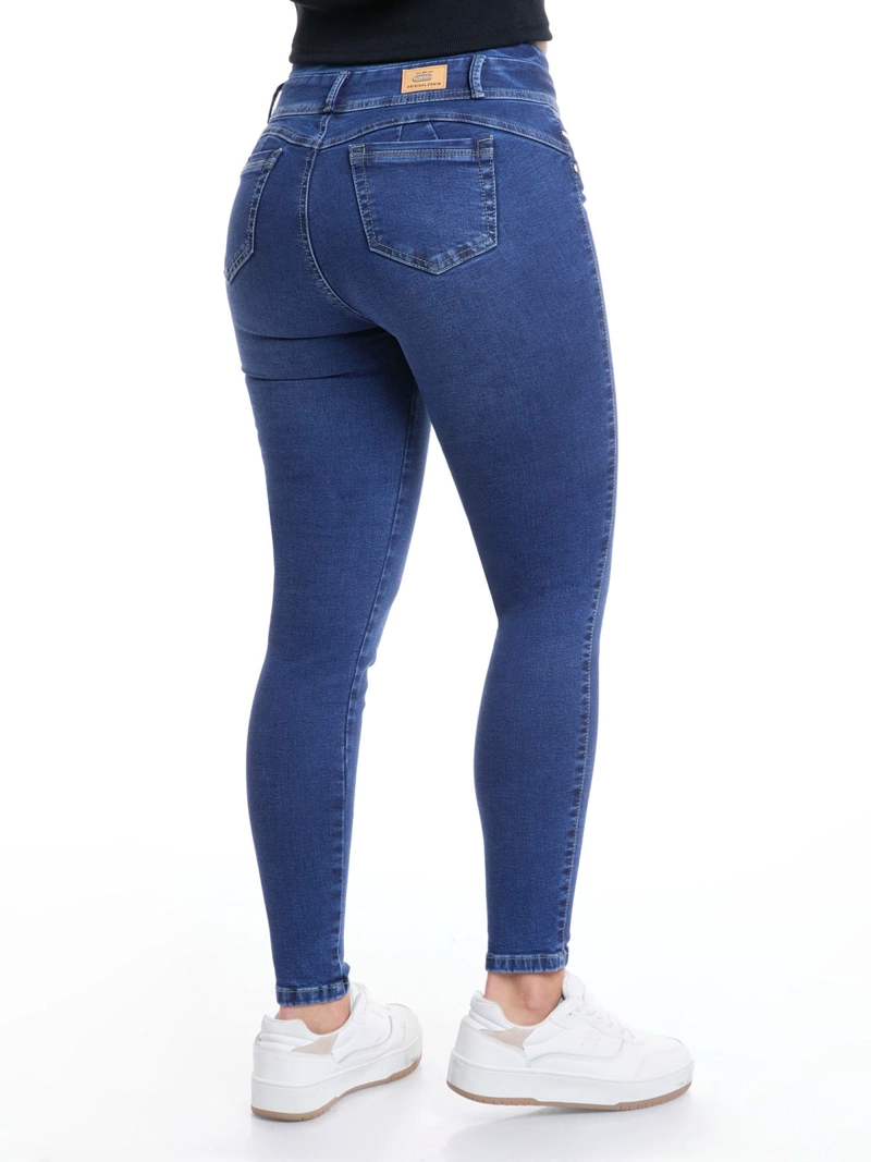 JEANS ALGODÓN SKINNY MUJER METAL JEANS GRETA - 5